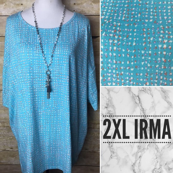 LuLaRoe Tops - NWT LuLaRoe 2XL Irma